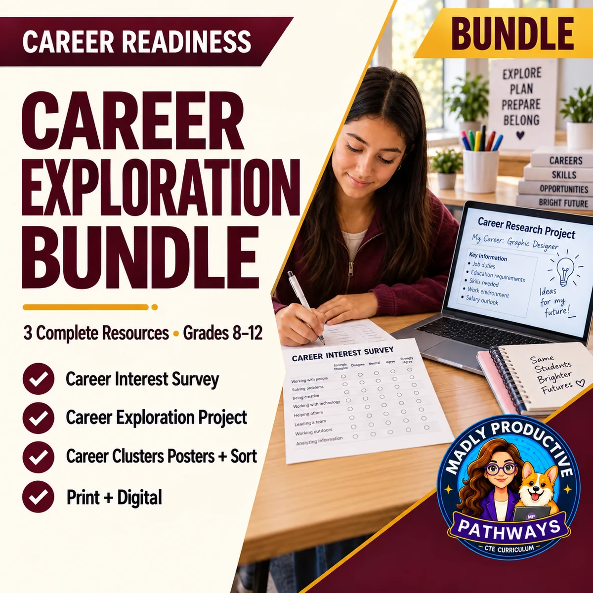 Career Exploration Bundle cover