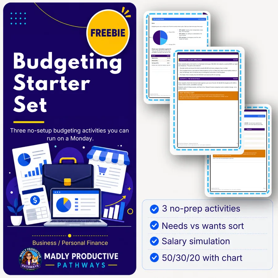 Budgeting Starter Set