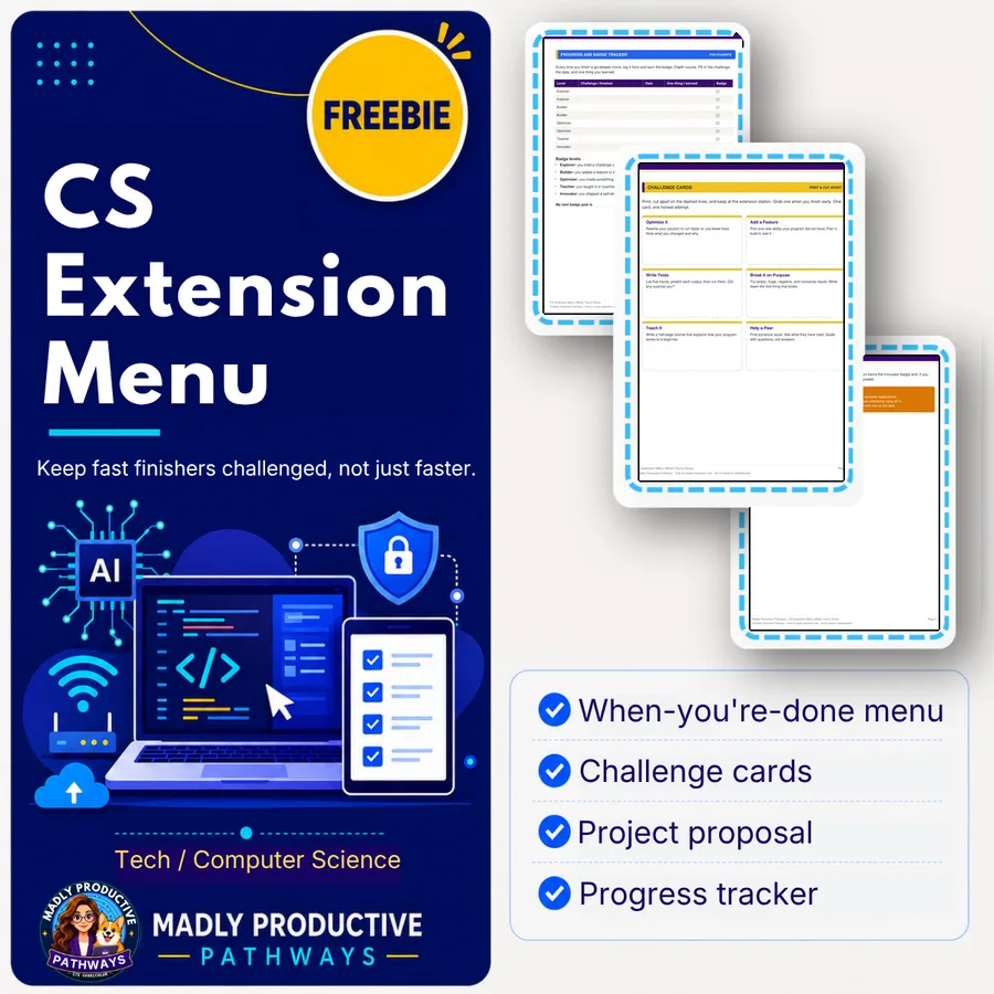 CS Extension Menu