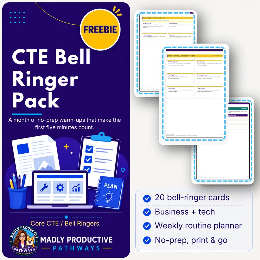 CTE Bell Ringer Pack