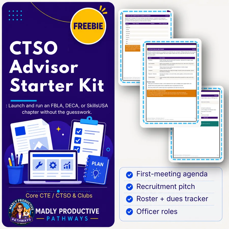 CTSO Advisor Starter Kit