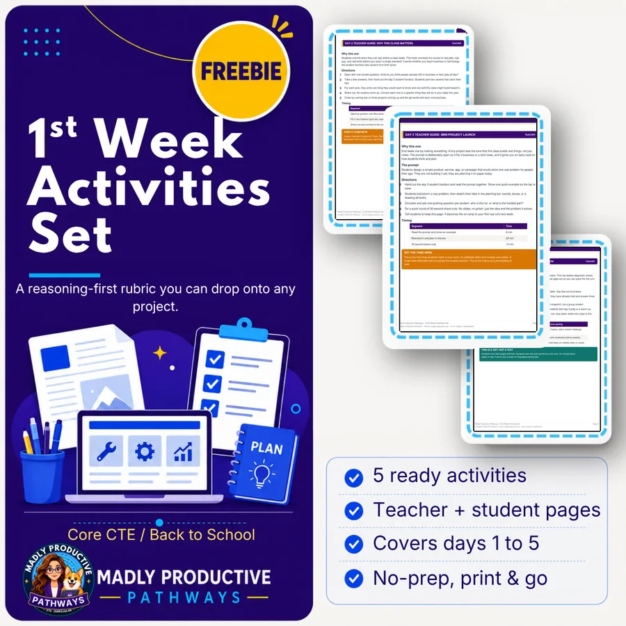 First-Week Activities Set