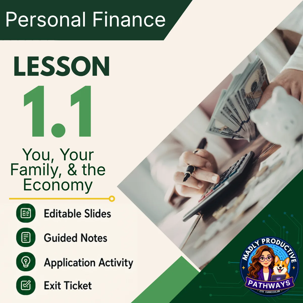 Personal Finance Lesson 1.1: You, Your Family & the Economy