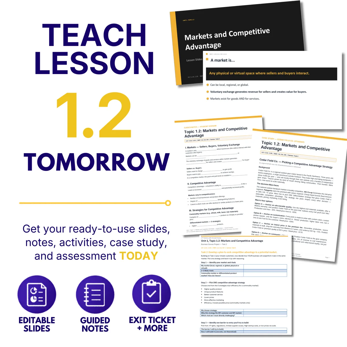 Teach tomorrow