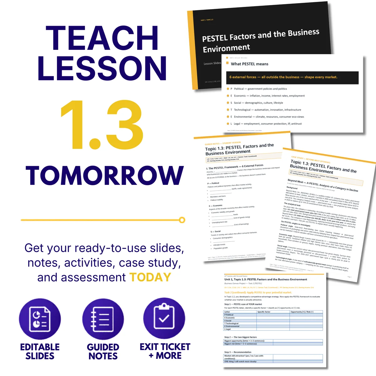 Teach tomorrow