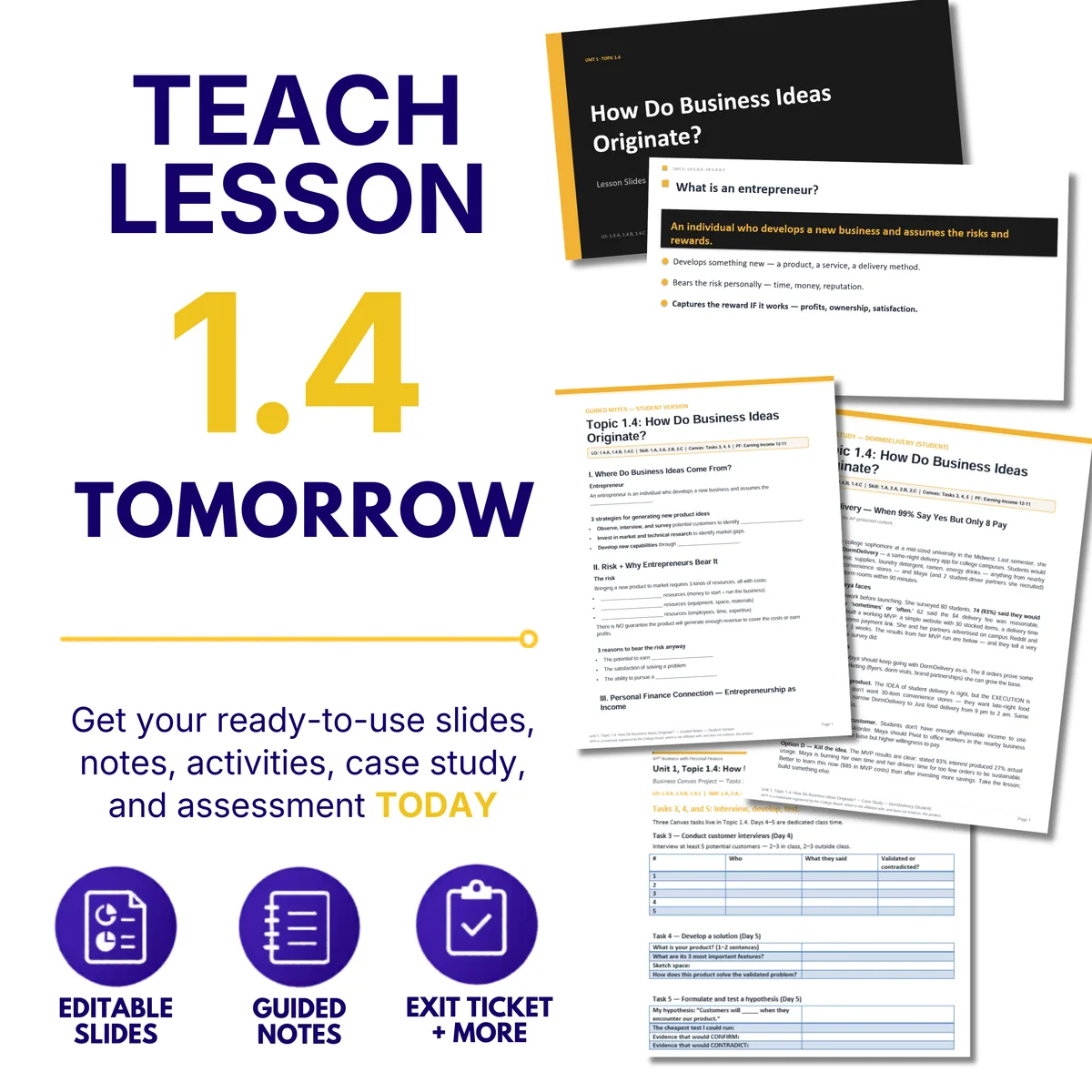 Teach tomorrow