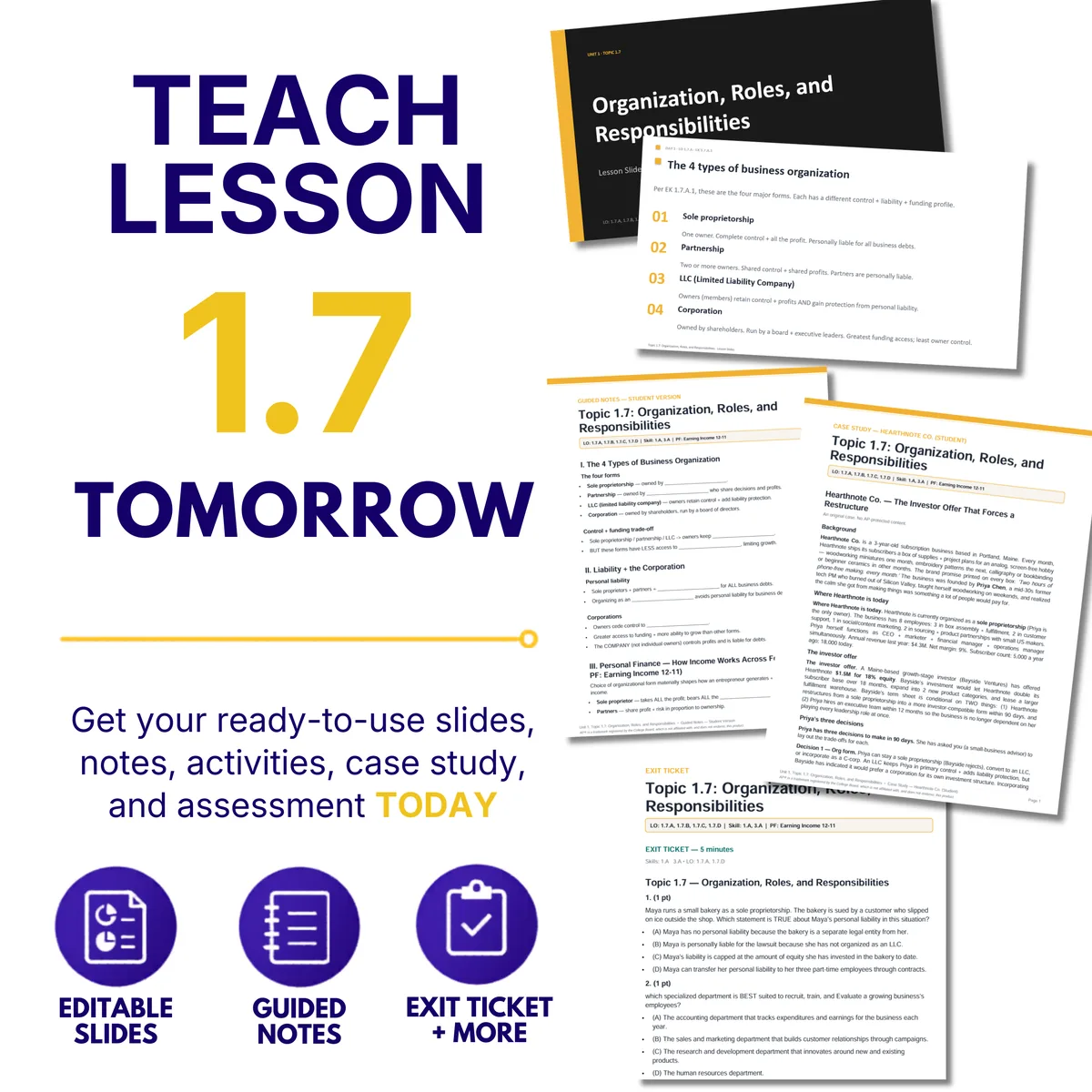 Teach tomorrow