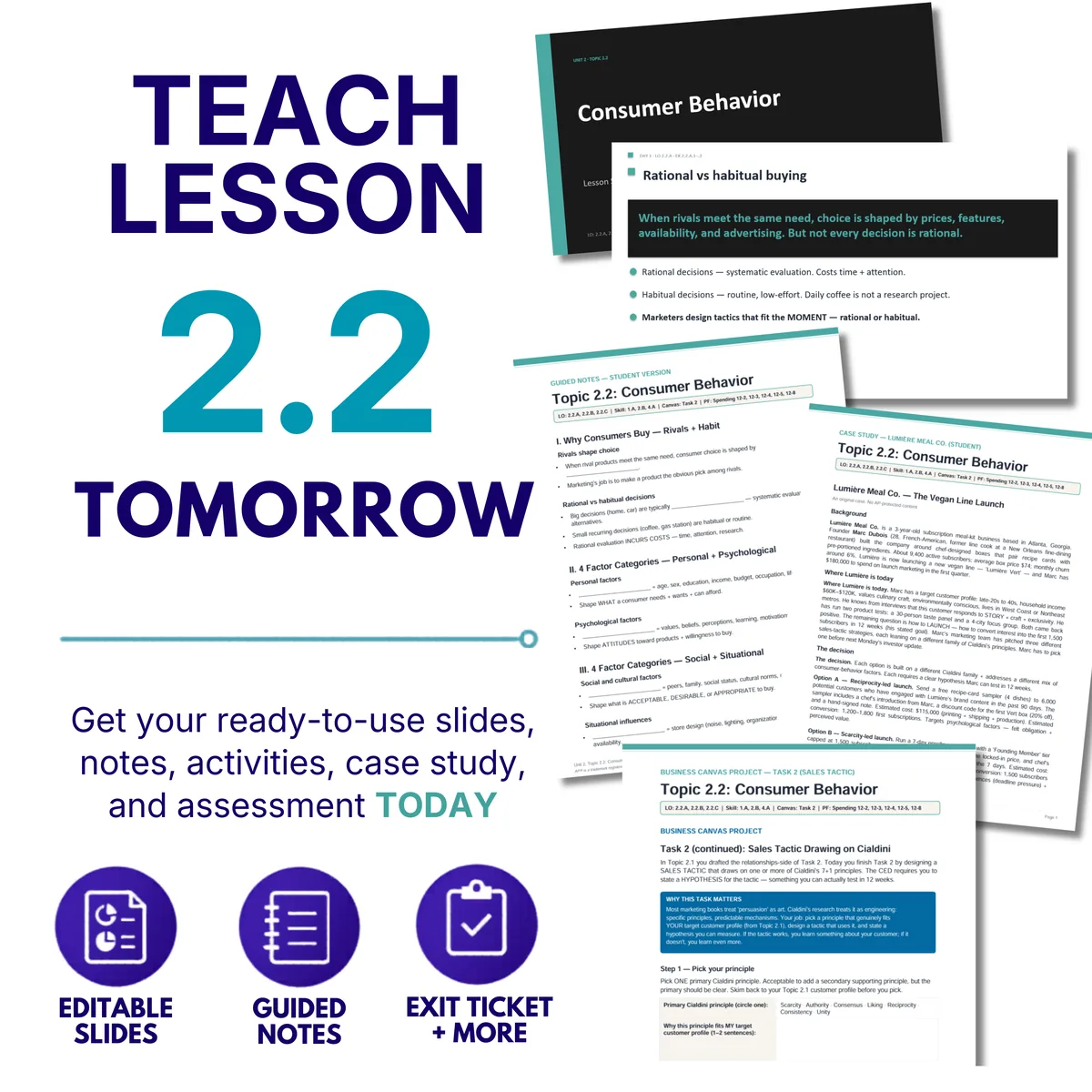Teach tomorrow
