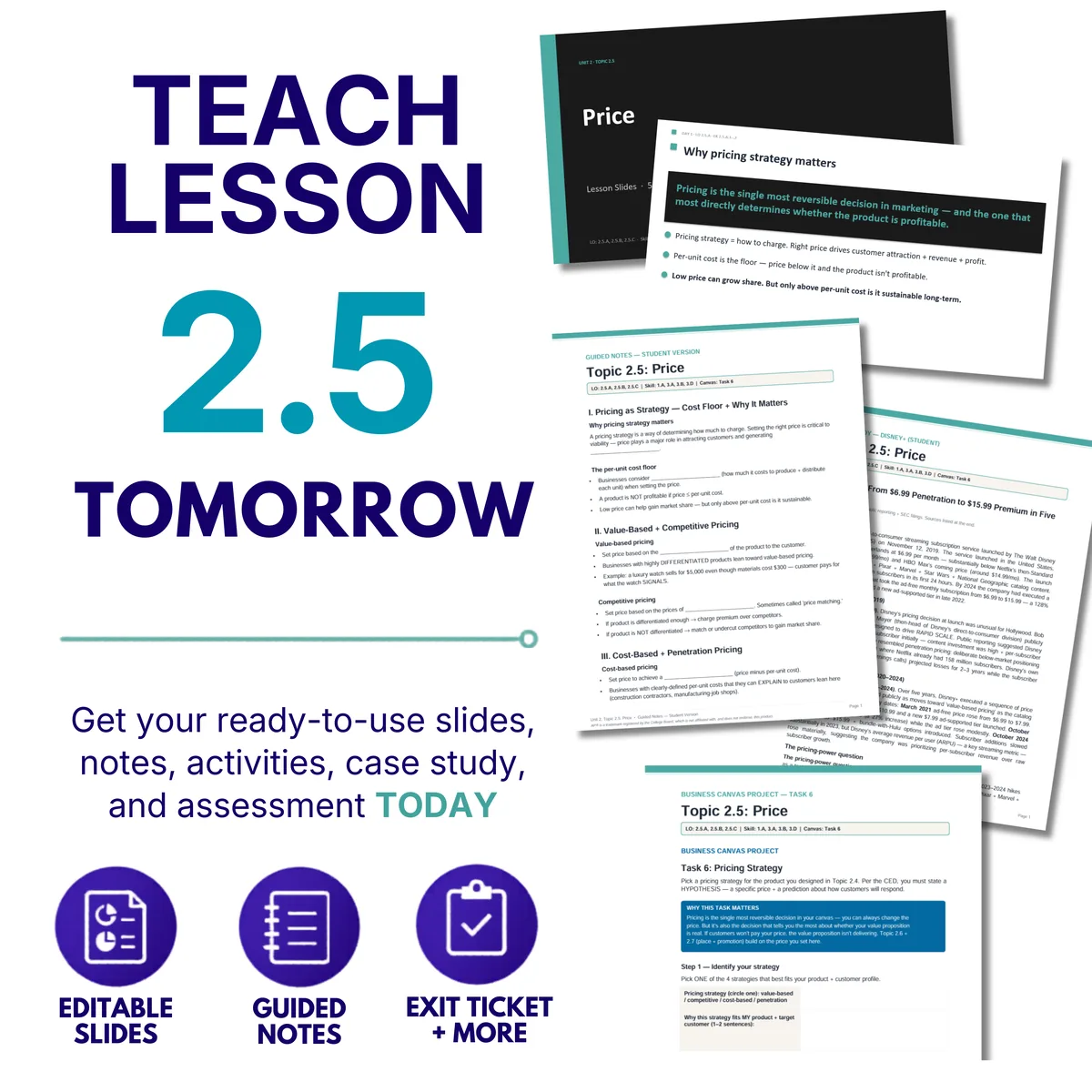 Teach tomorrow