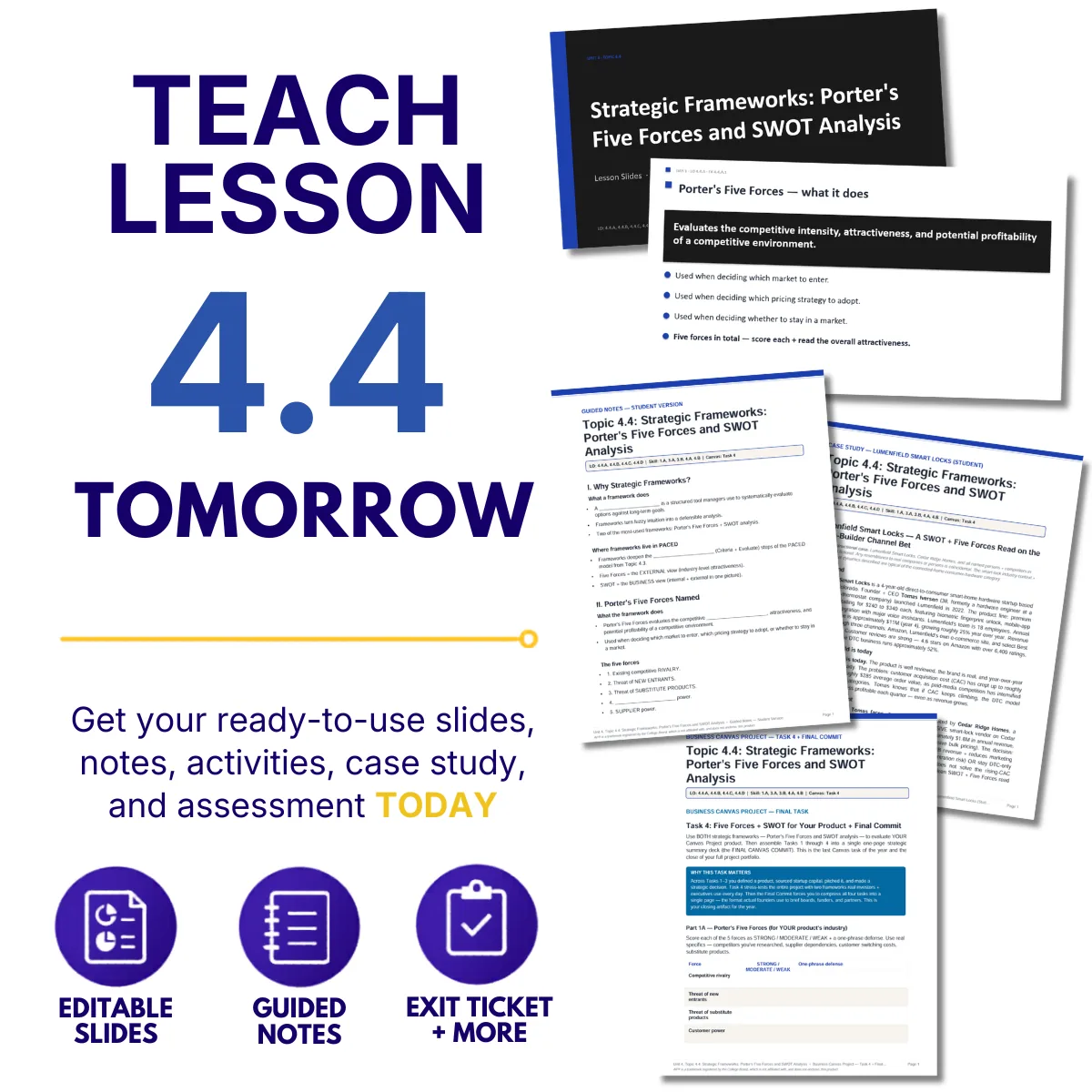 Teach tomorrow