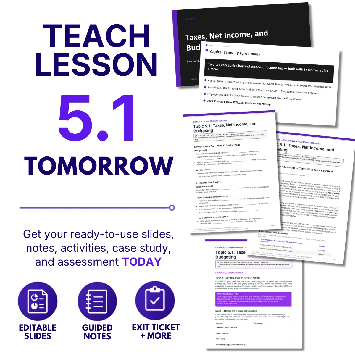 Teach tomorrow