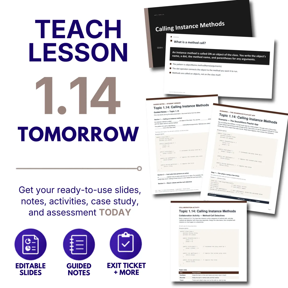 Teach tomorrow