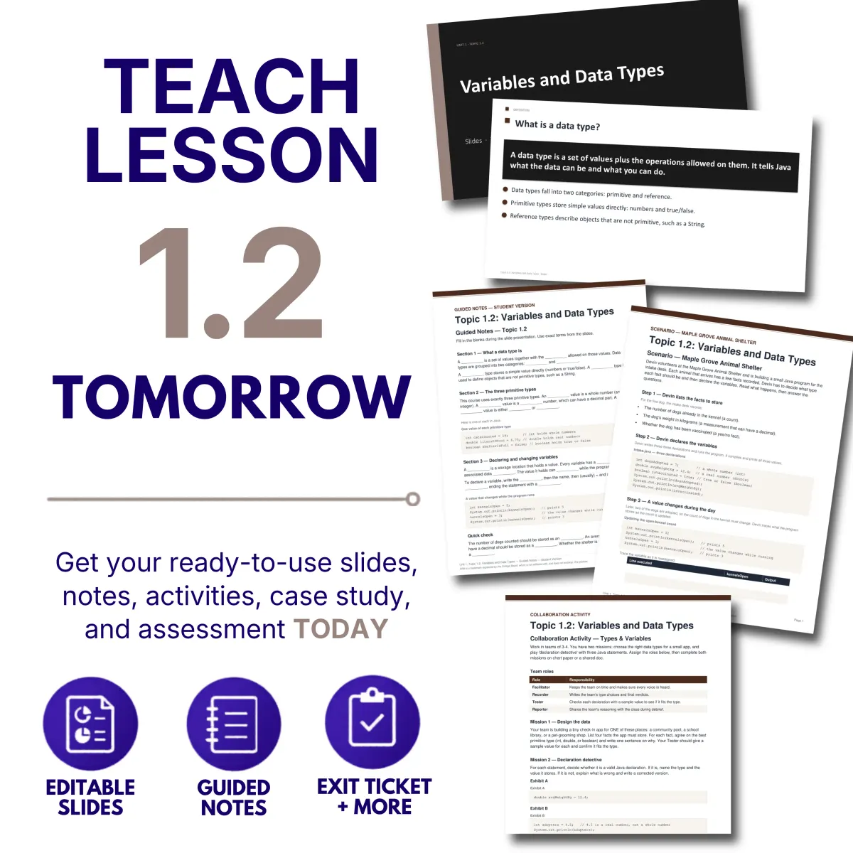 Teach tomorrow