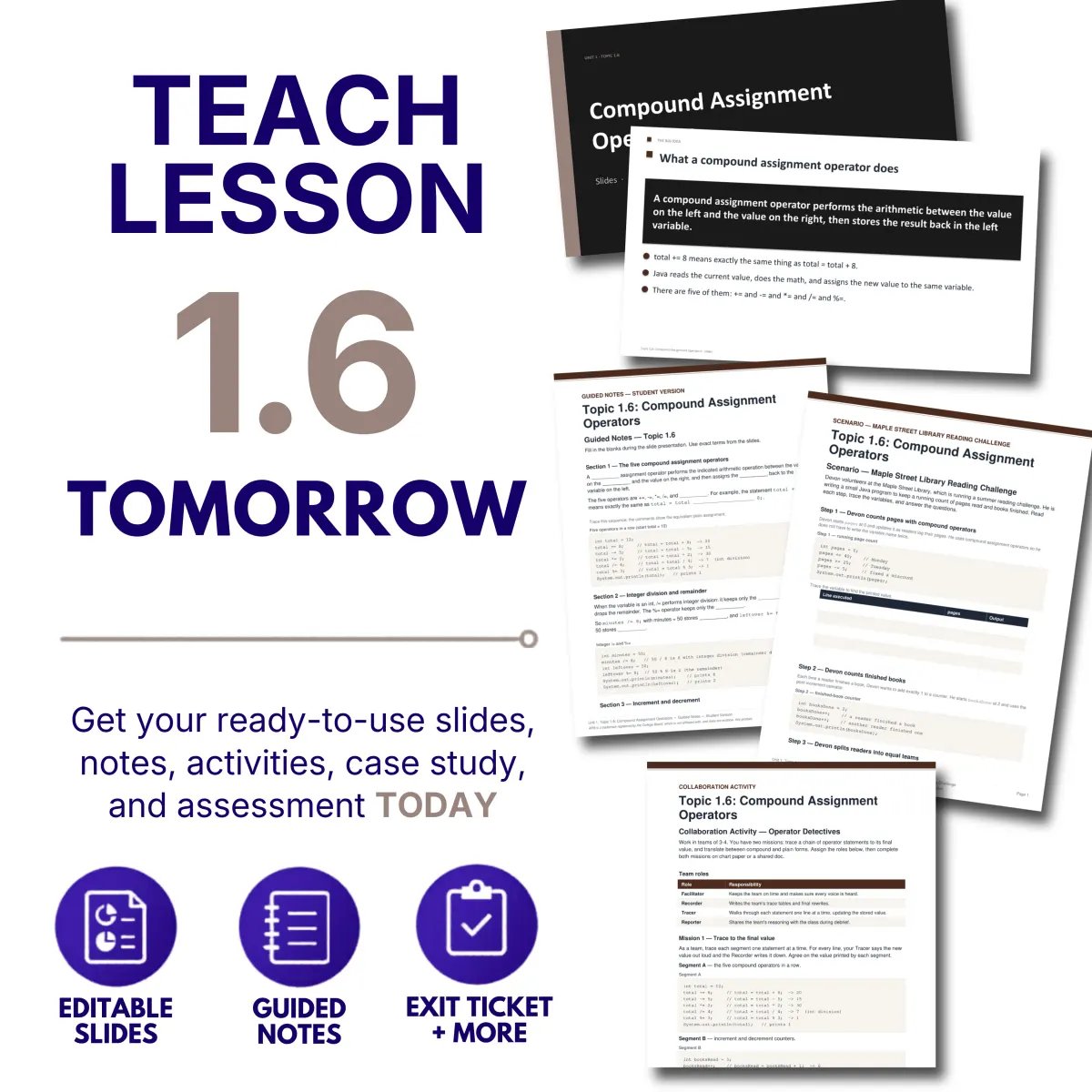 Teach tomorrow