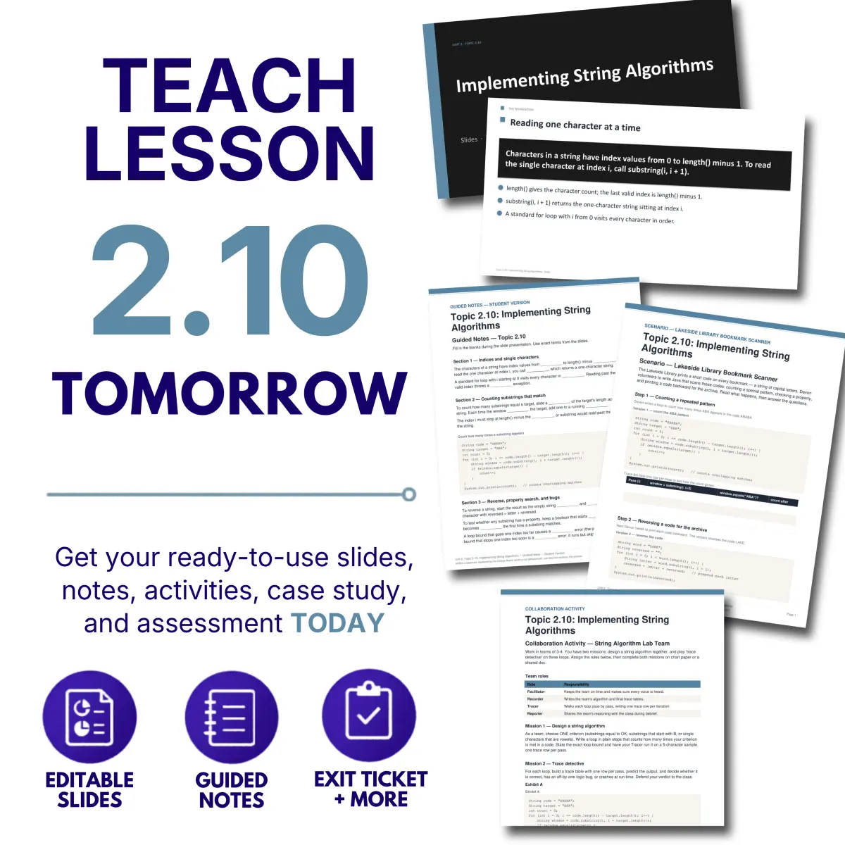 Teach tomorrow