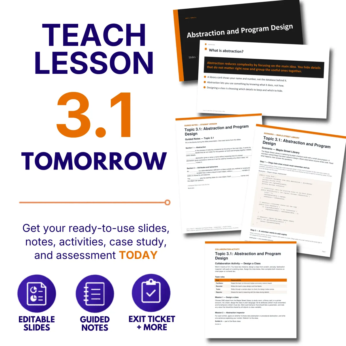 Teach tomorrow