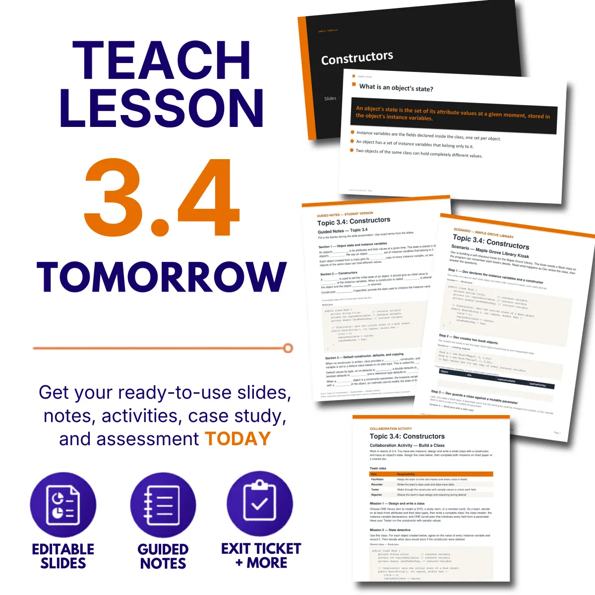 Teach tomorrow