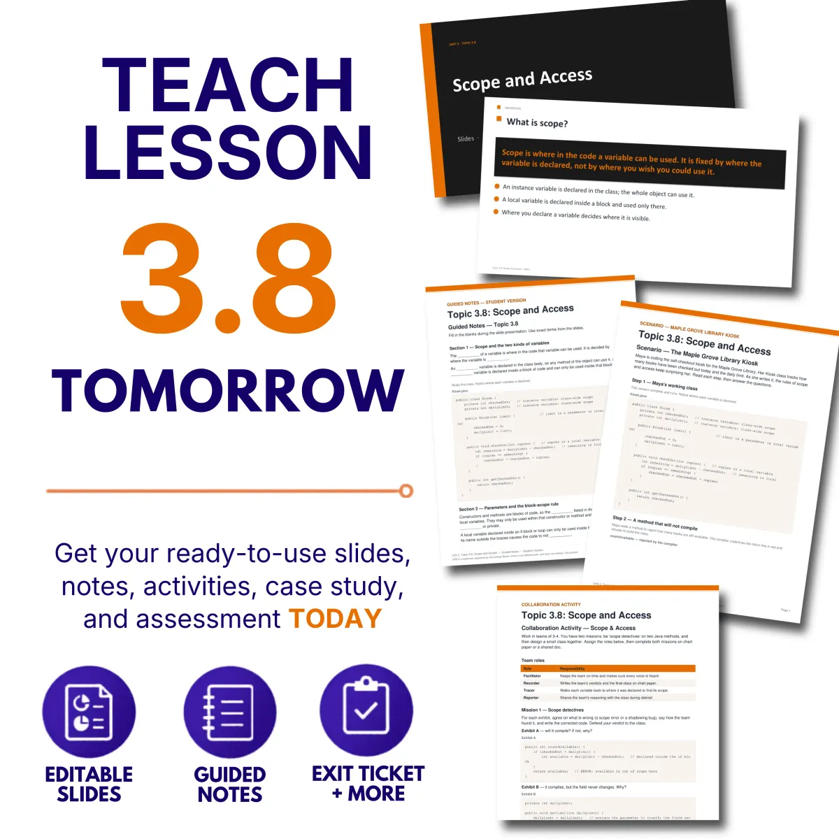 Teach tomorrow