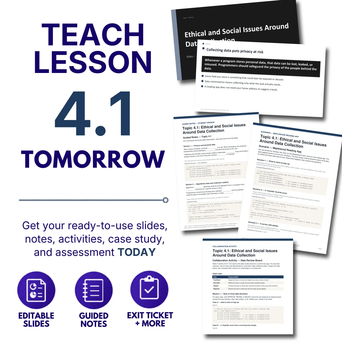 Teach tomorrow