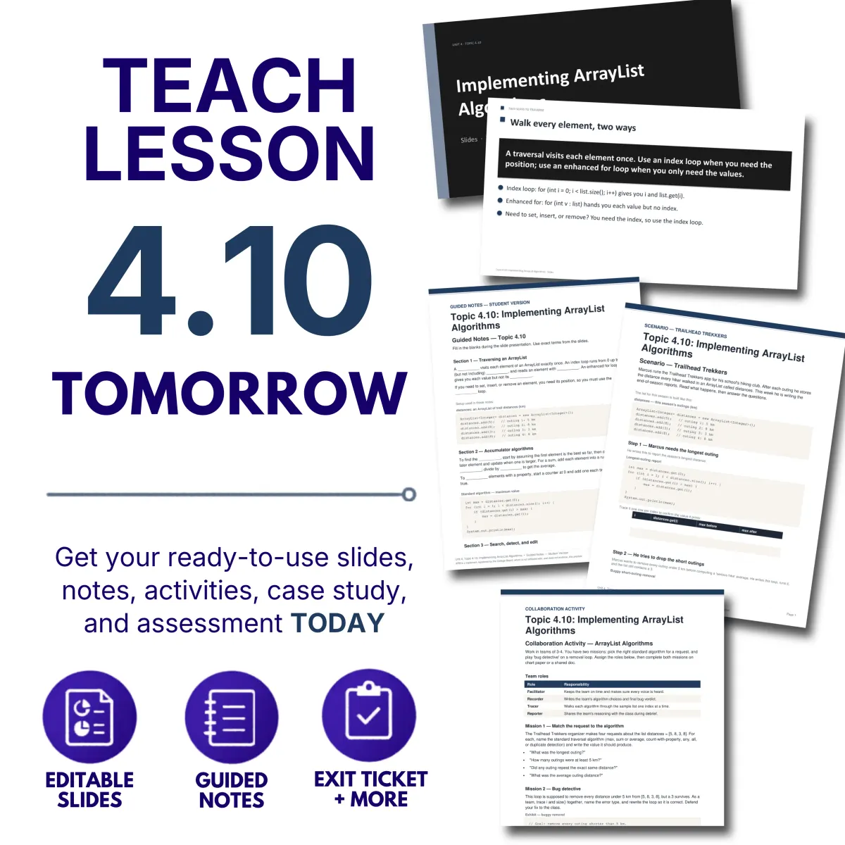 Teach tomorrow