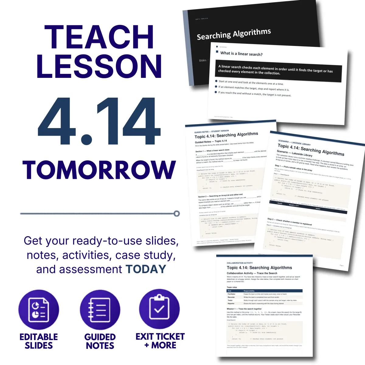 Teach tomorrow
