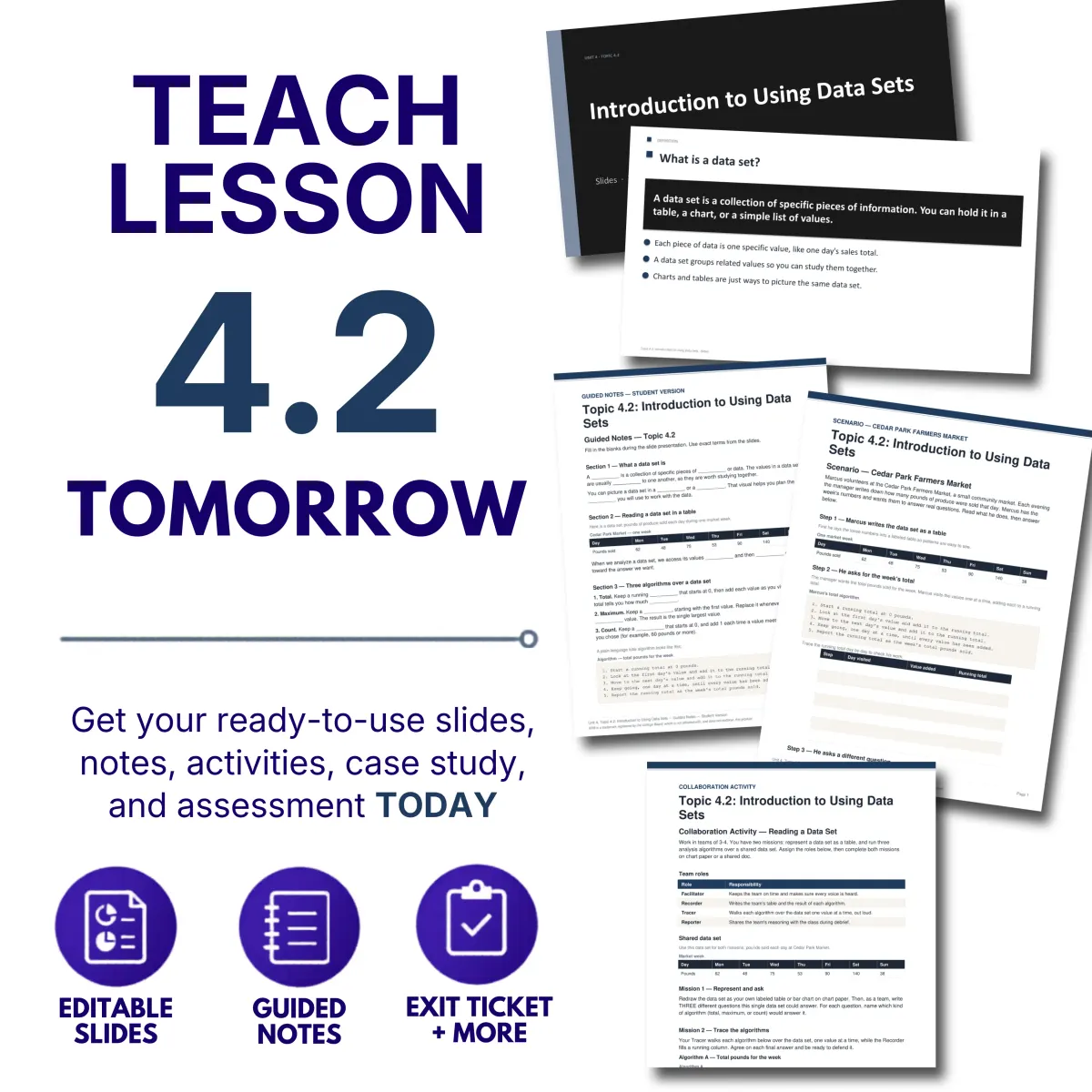 Teach tomorrow