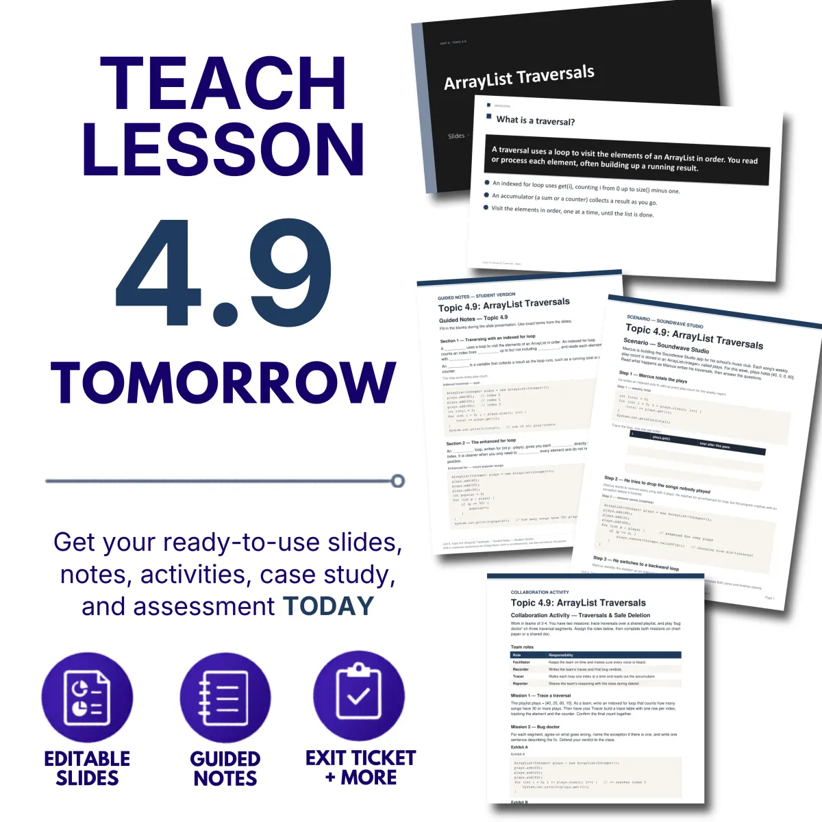 Teach tomorrow