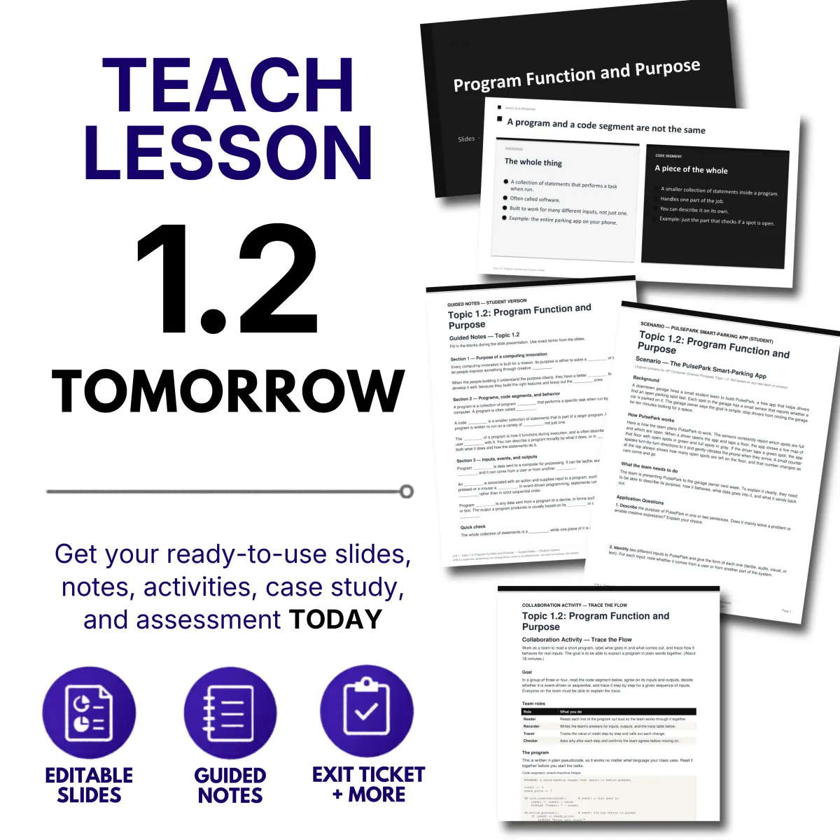 Teach tomorrow