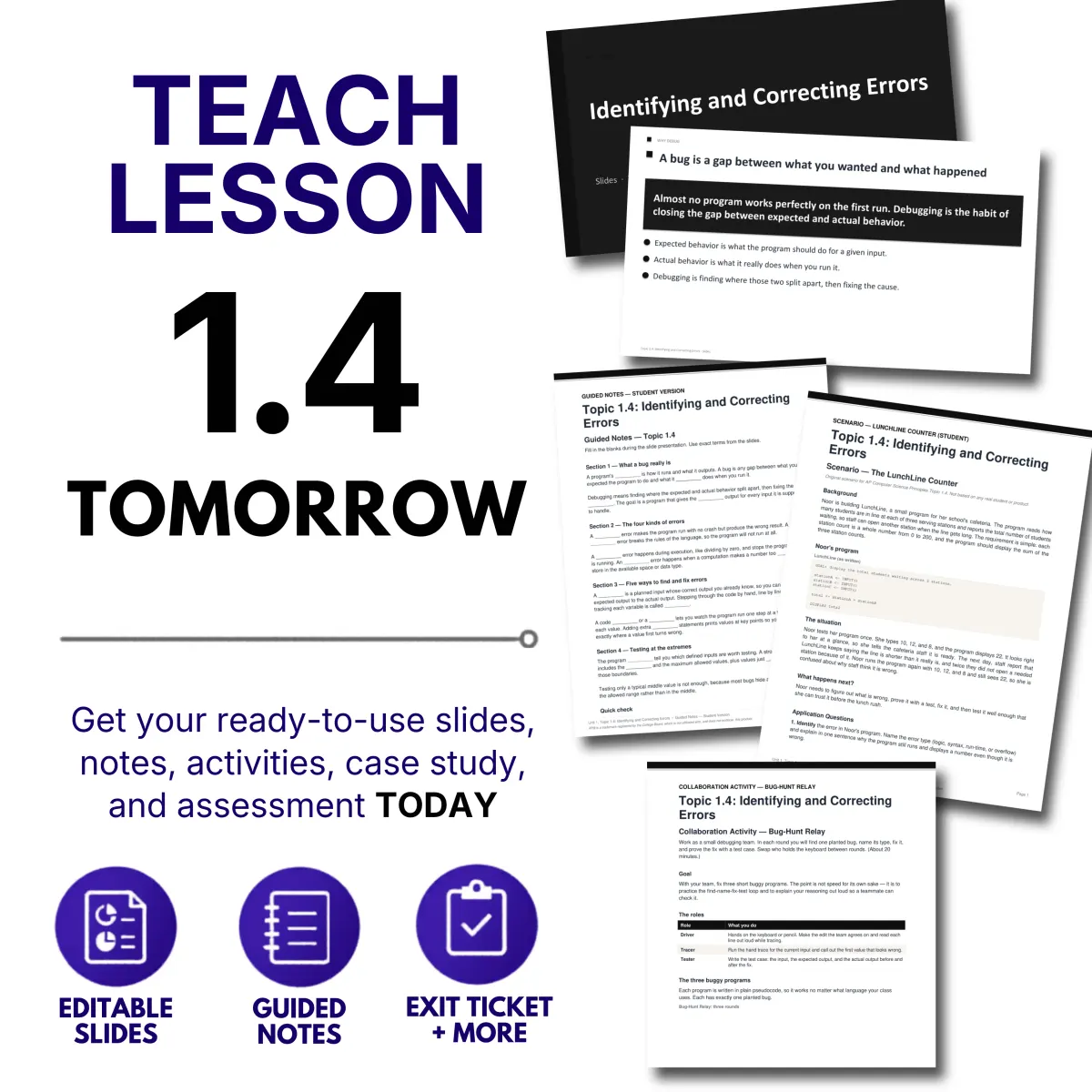 Teach tomorrow