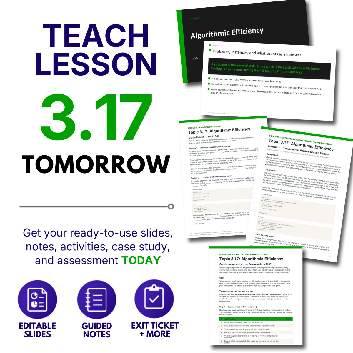 Teach tomorrow