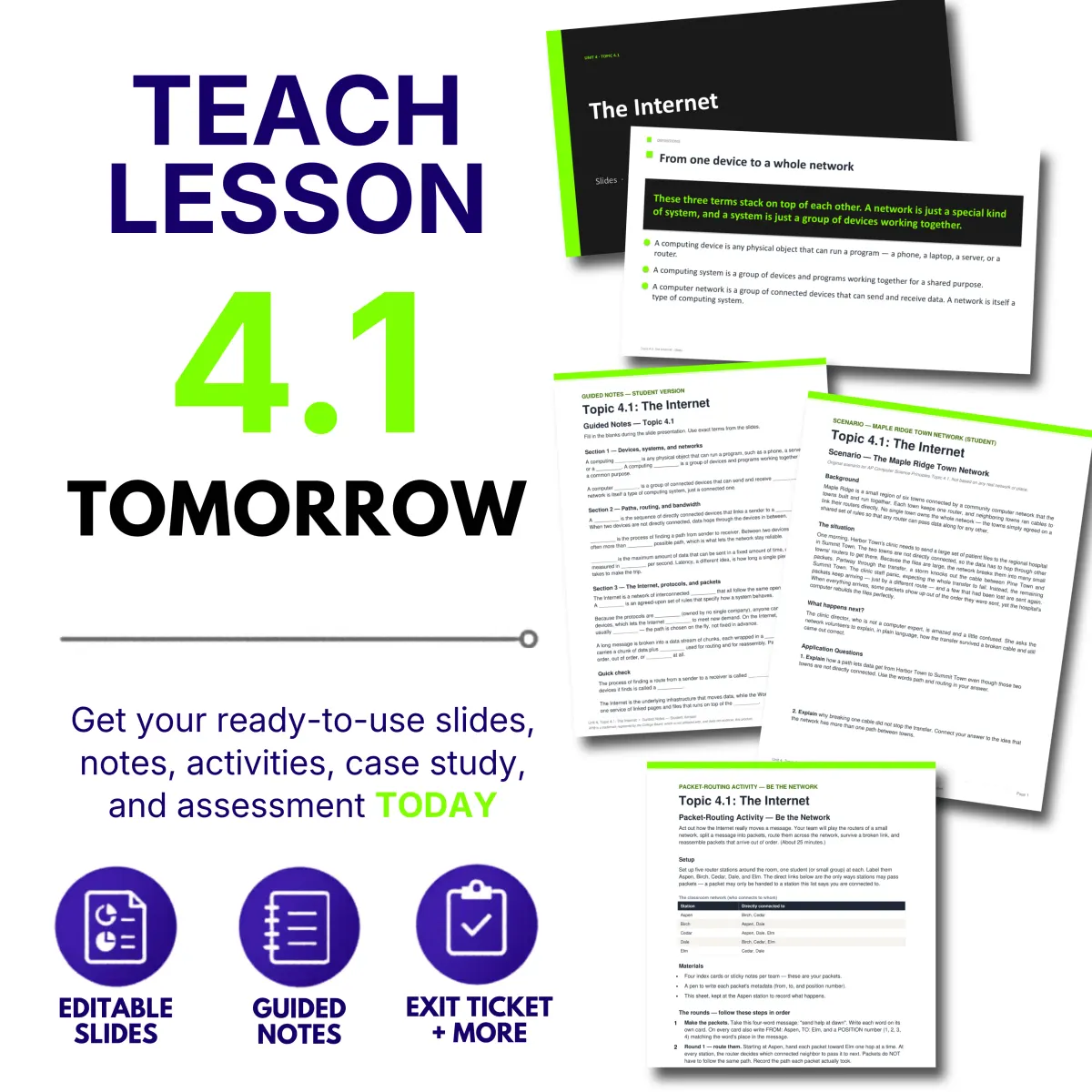 Teach tomorrow