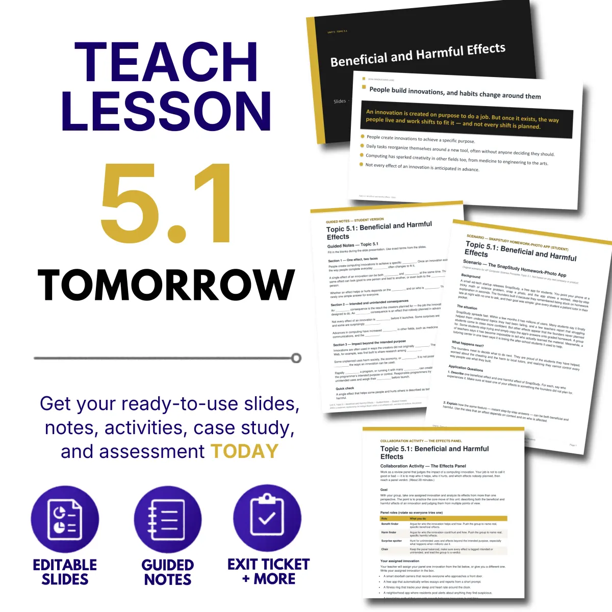 Teach tomorrow
