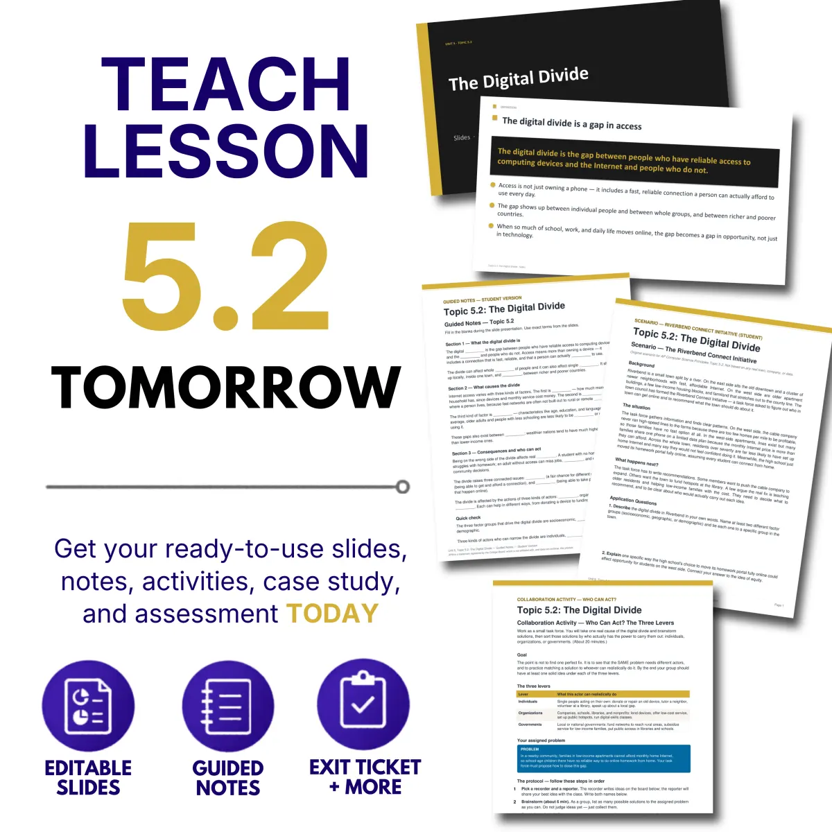 Teach tomorrow