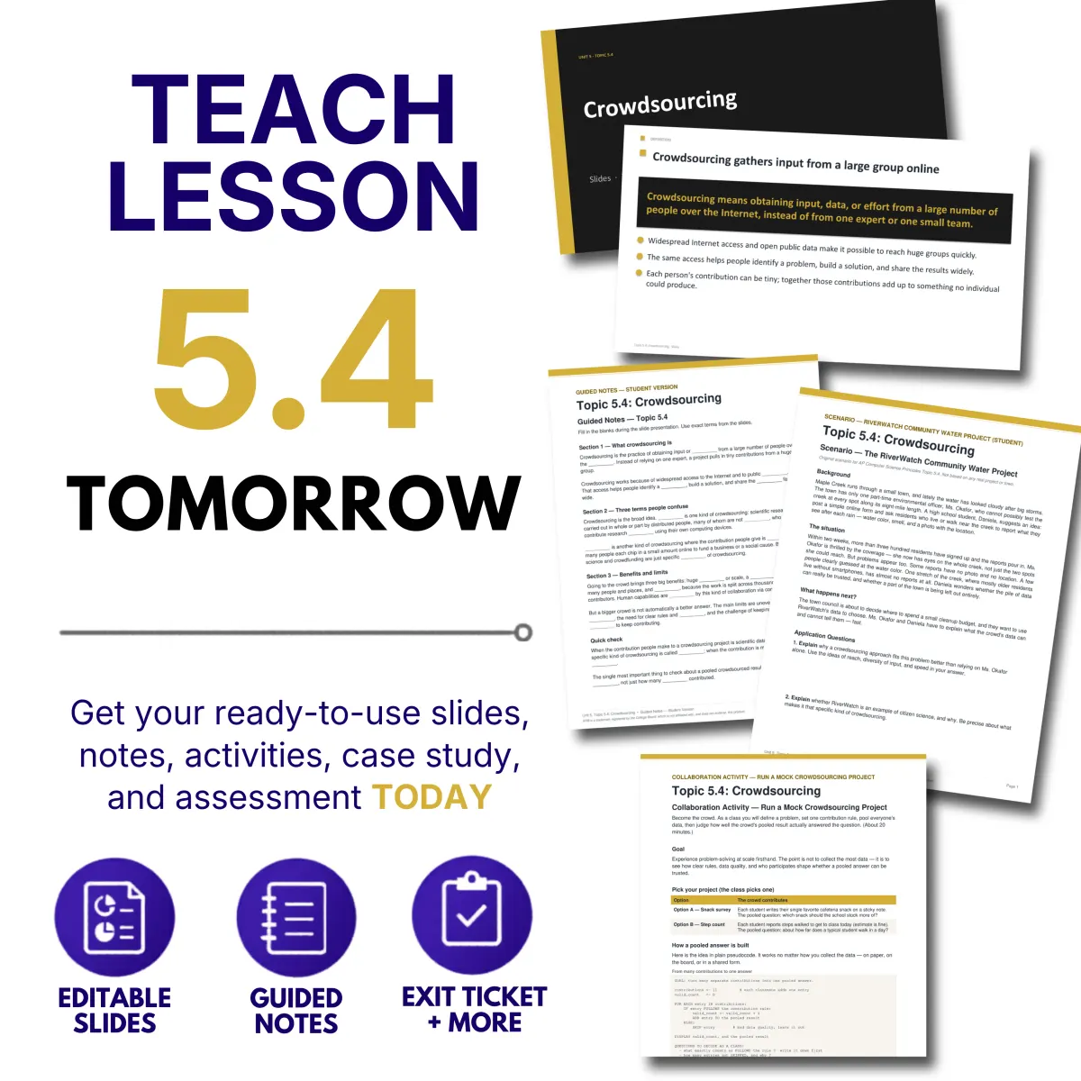 Teach tomorrow