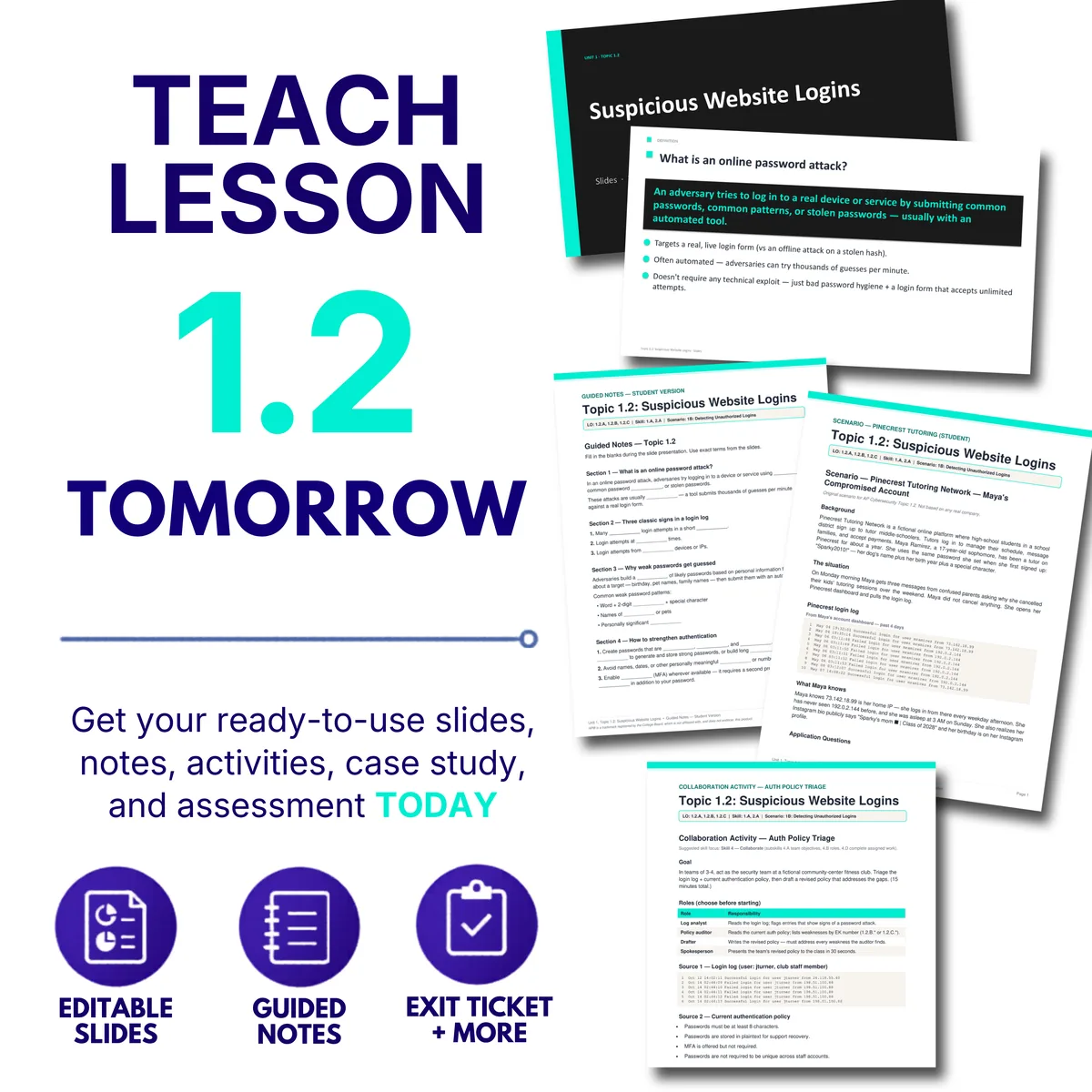 Teach tomorrow