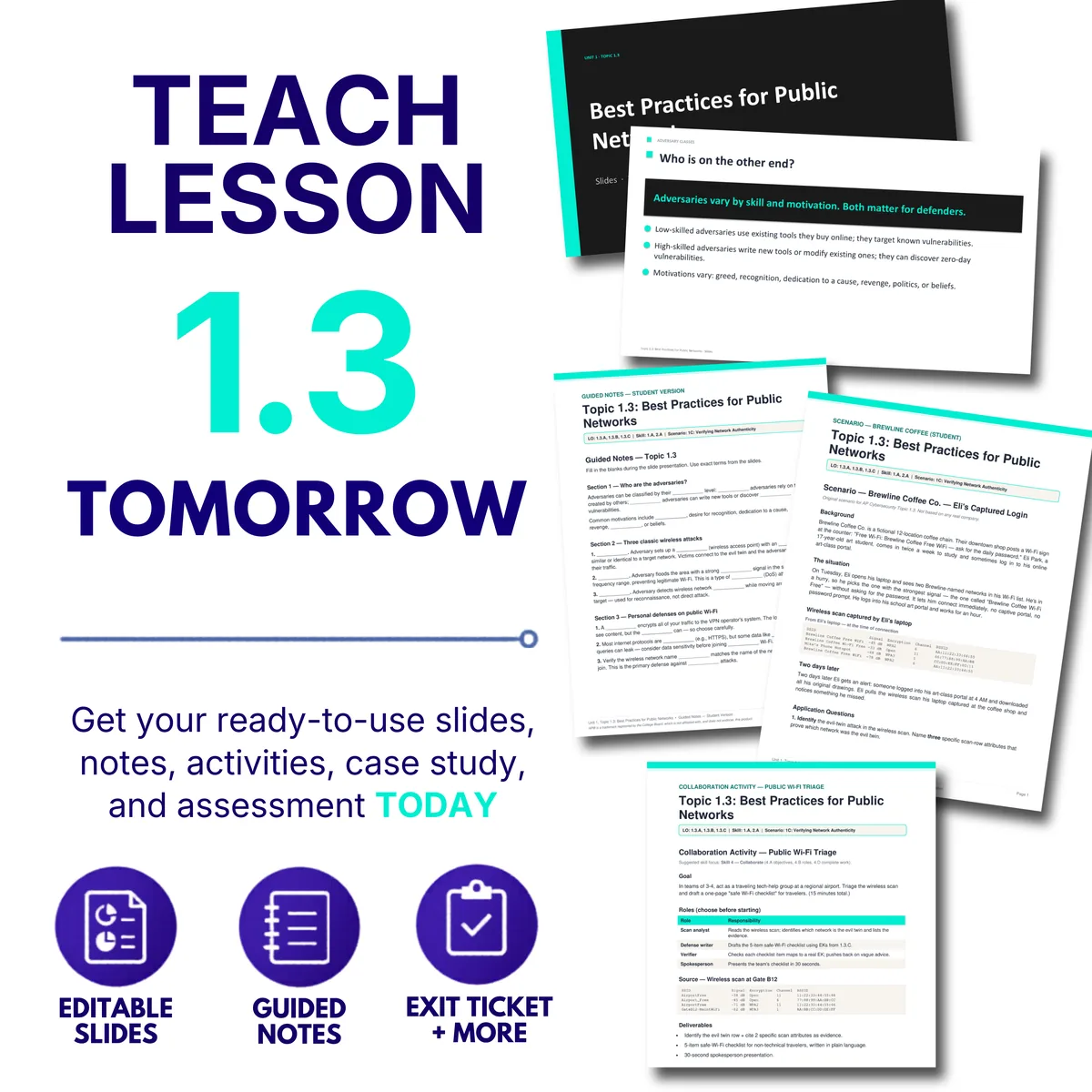 Teach tomorrow
