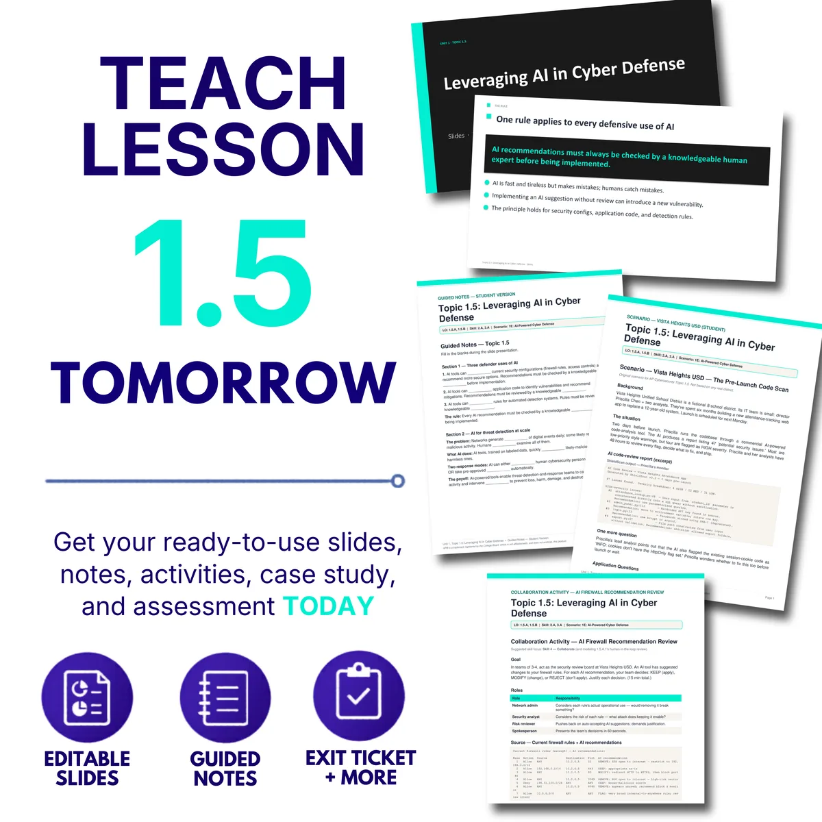 Teach tomorrow