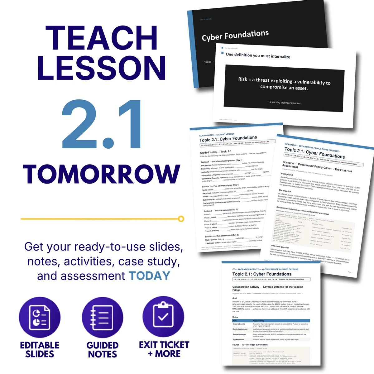 Teach tomorrow