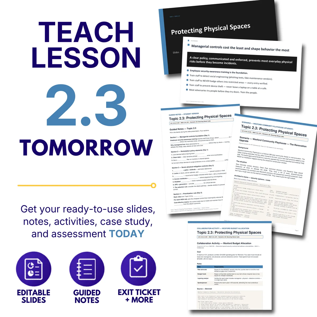 Teach tomorrow