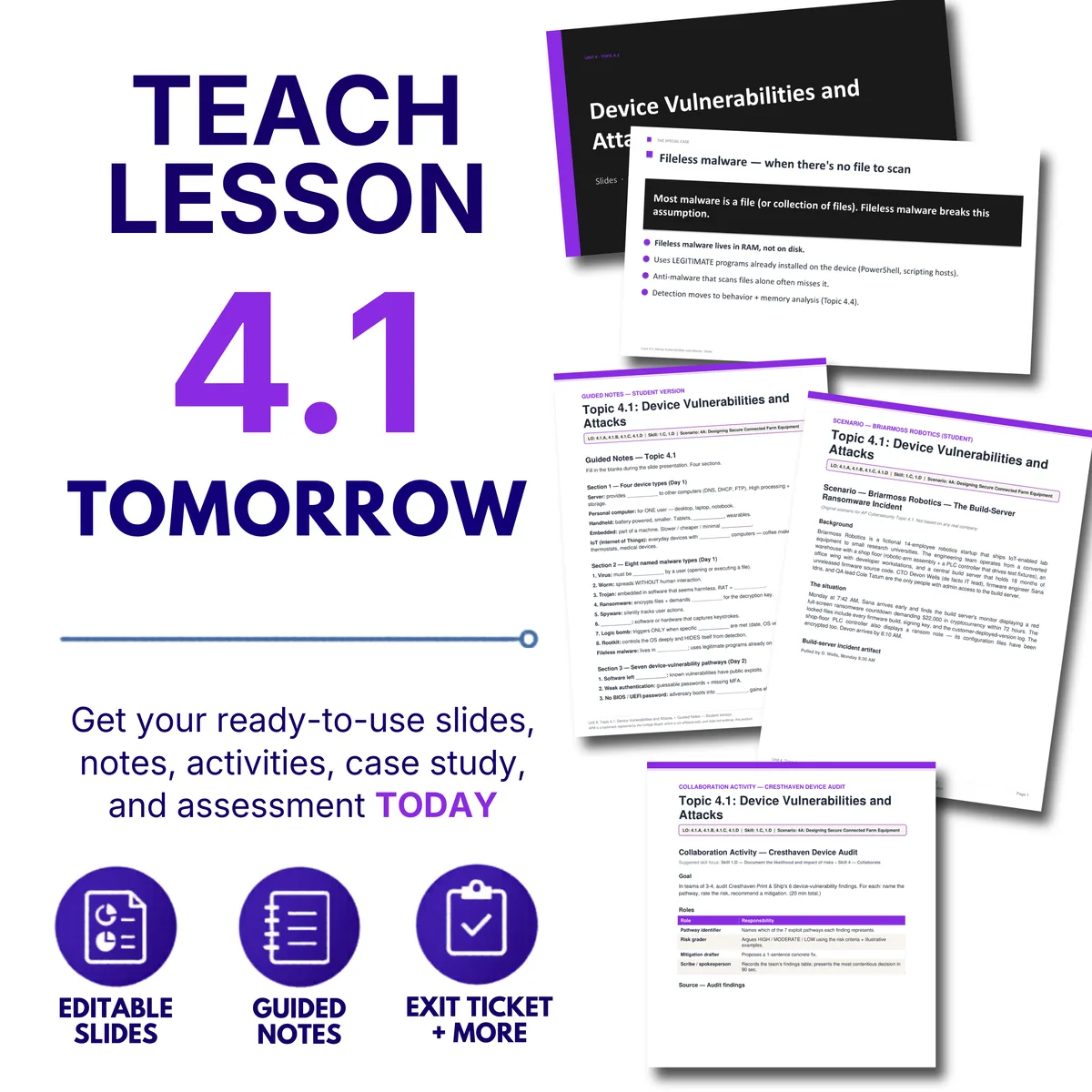 Teach tomorrow