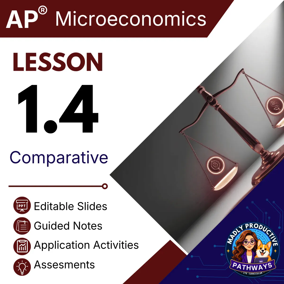 AP Microeconomics Lesson 1.4 cover, Comparative Advantage Trade