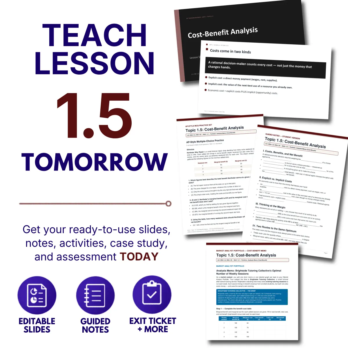 Teach tomorrow