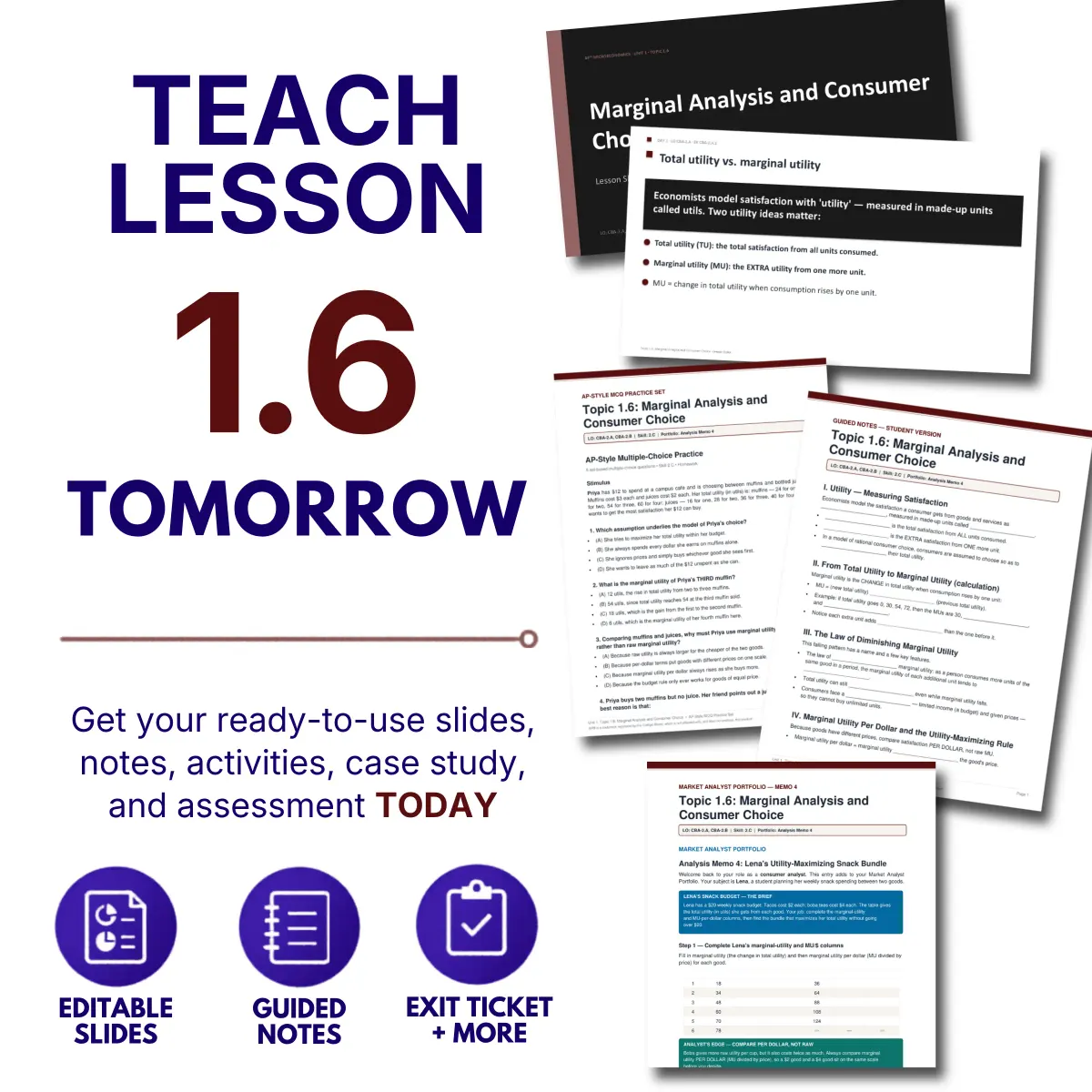 Teach tomorrow