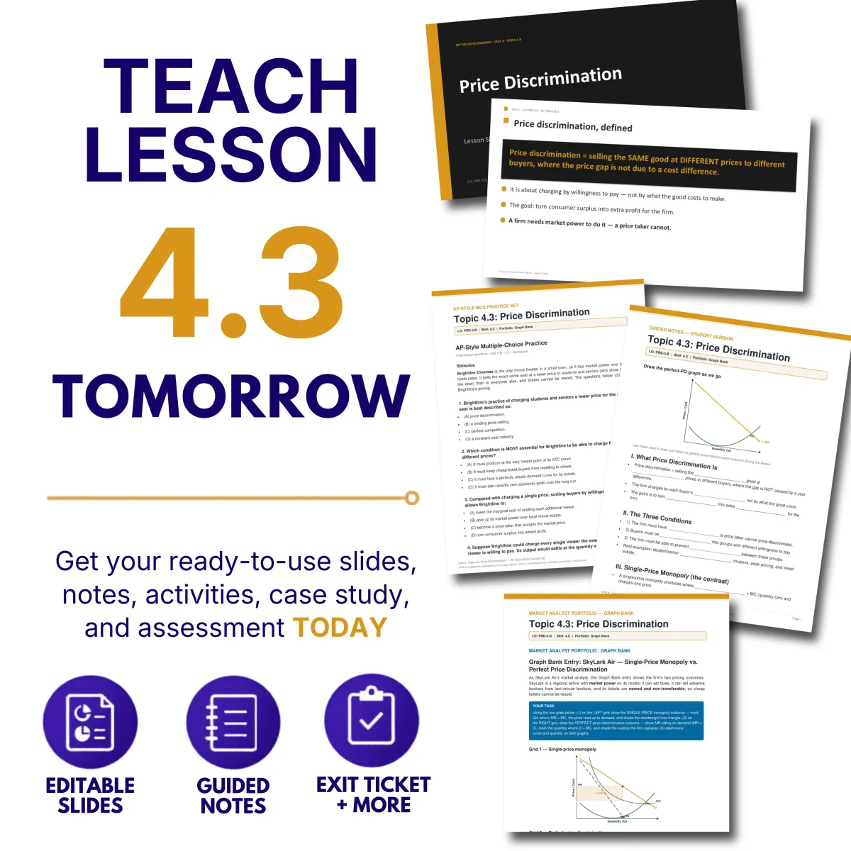 Teach tomorrow