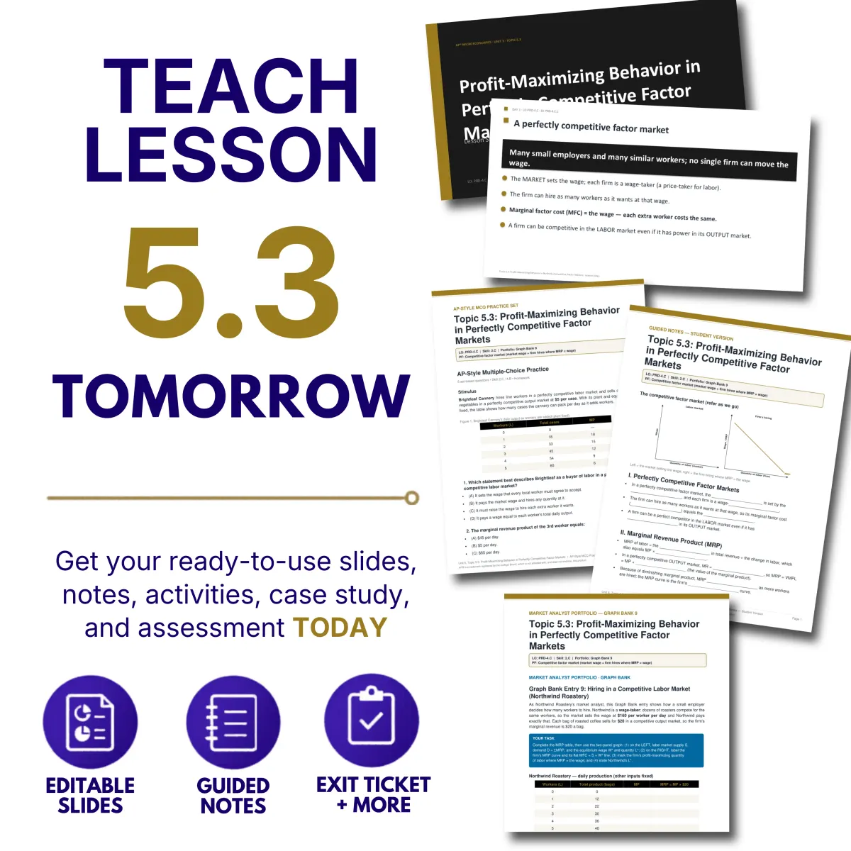 Teach tomorrow