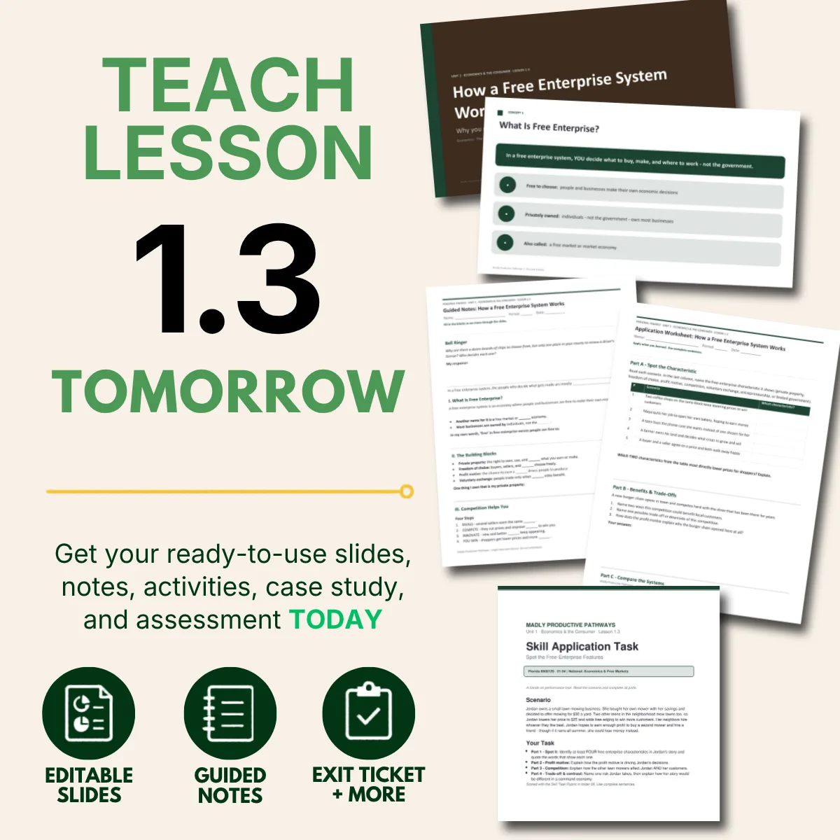 Teach tomorrow