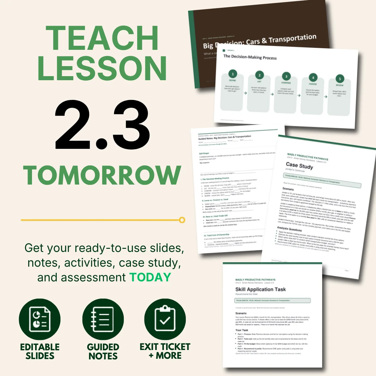 Teach tomorrow