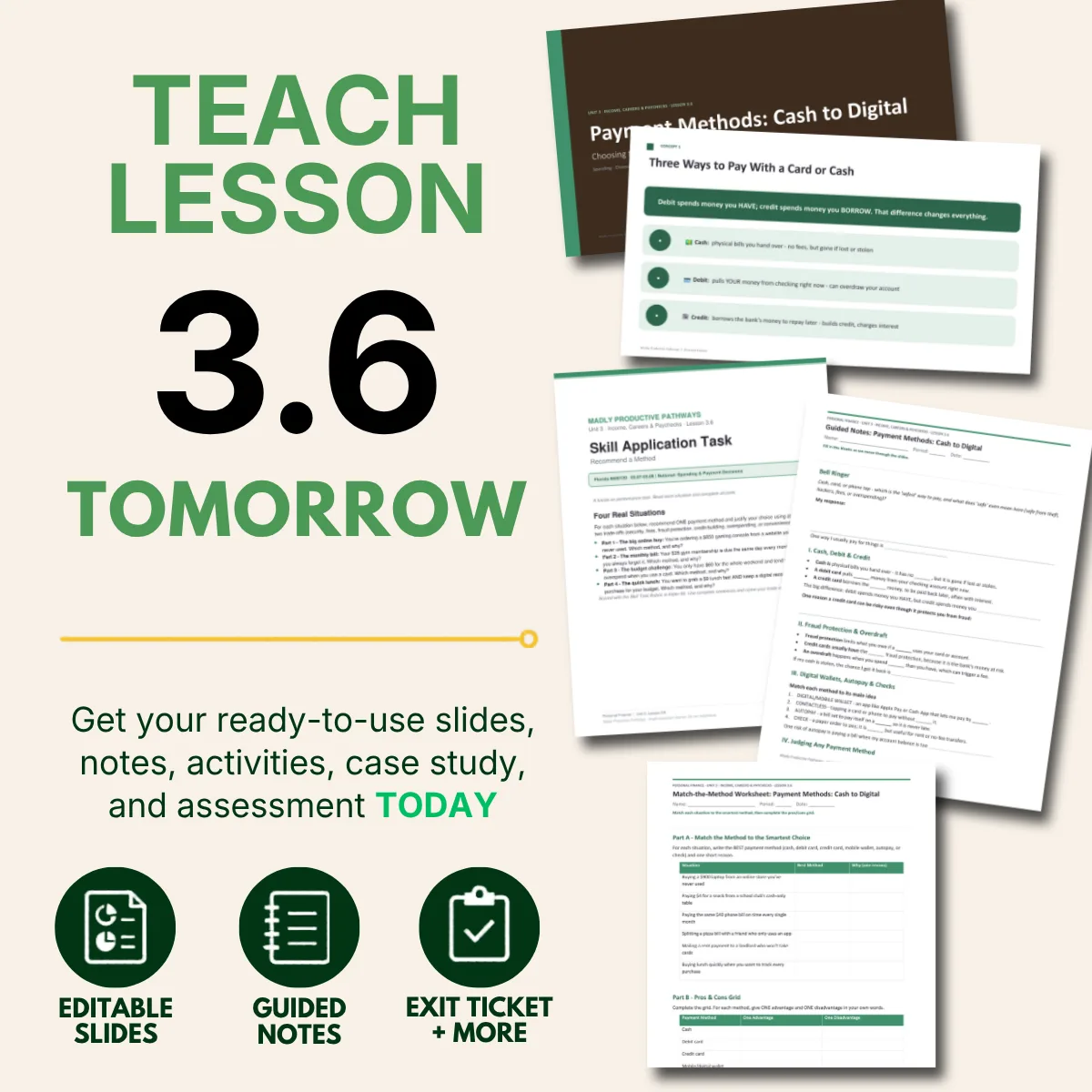 Teach tomorrow