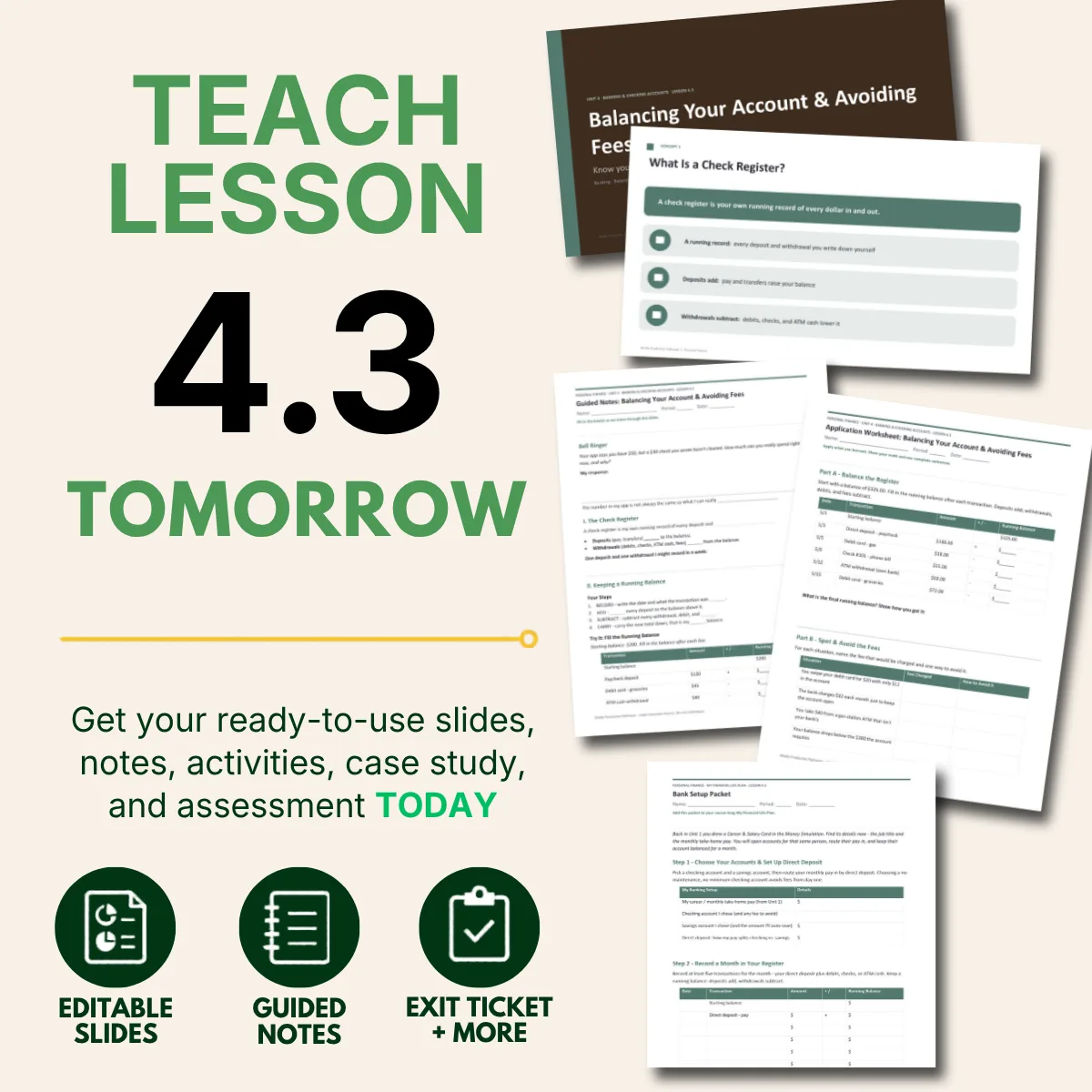 Teach tomorrow