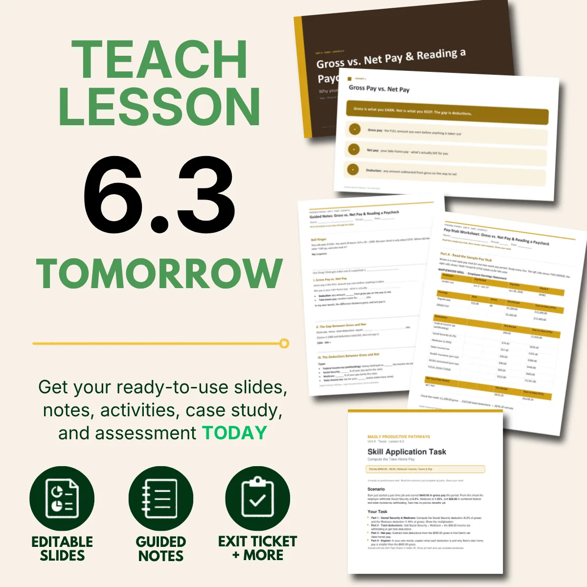 Teach tomorrow